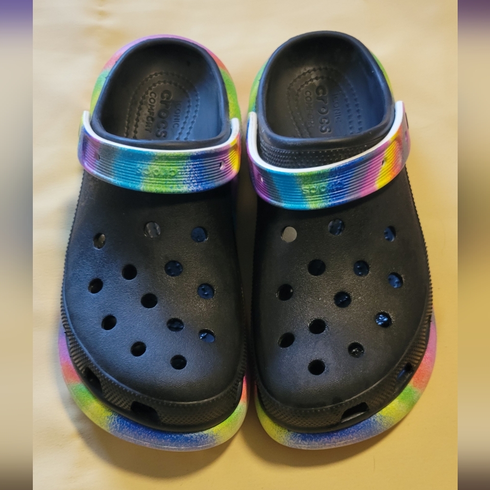 Kids Rainbow Clogs